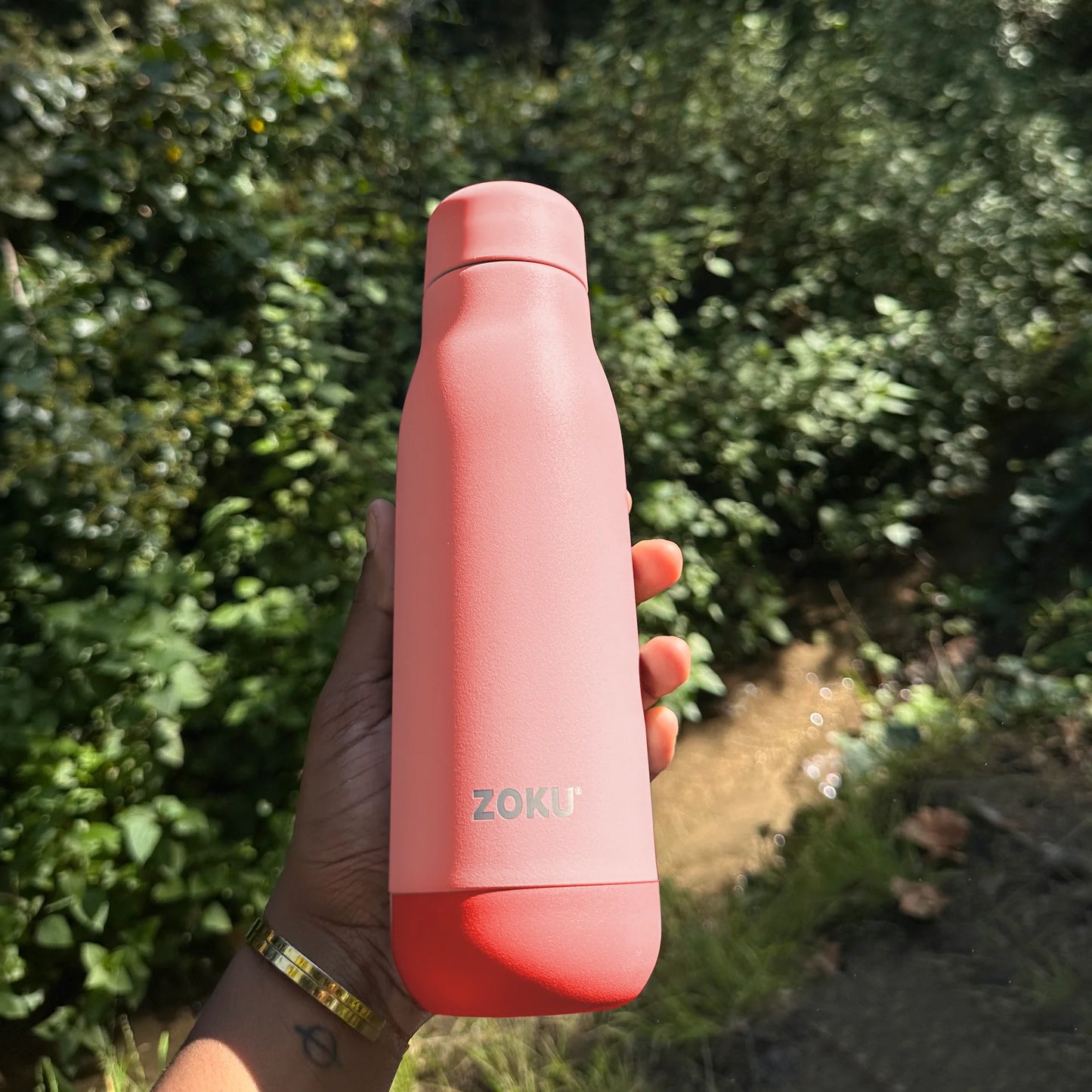 Garrafa Desportiva de Aço Inoxidável Coral - 500ml