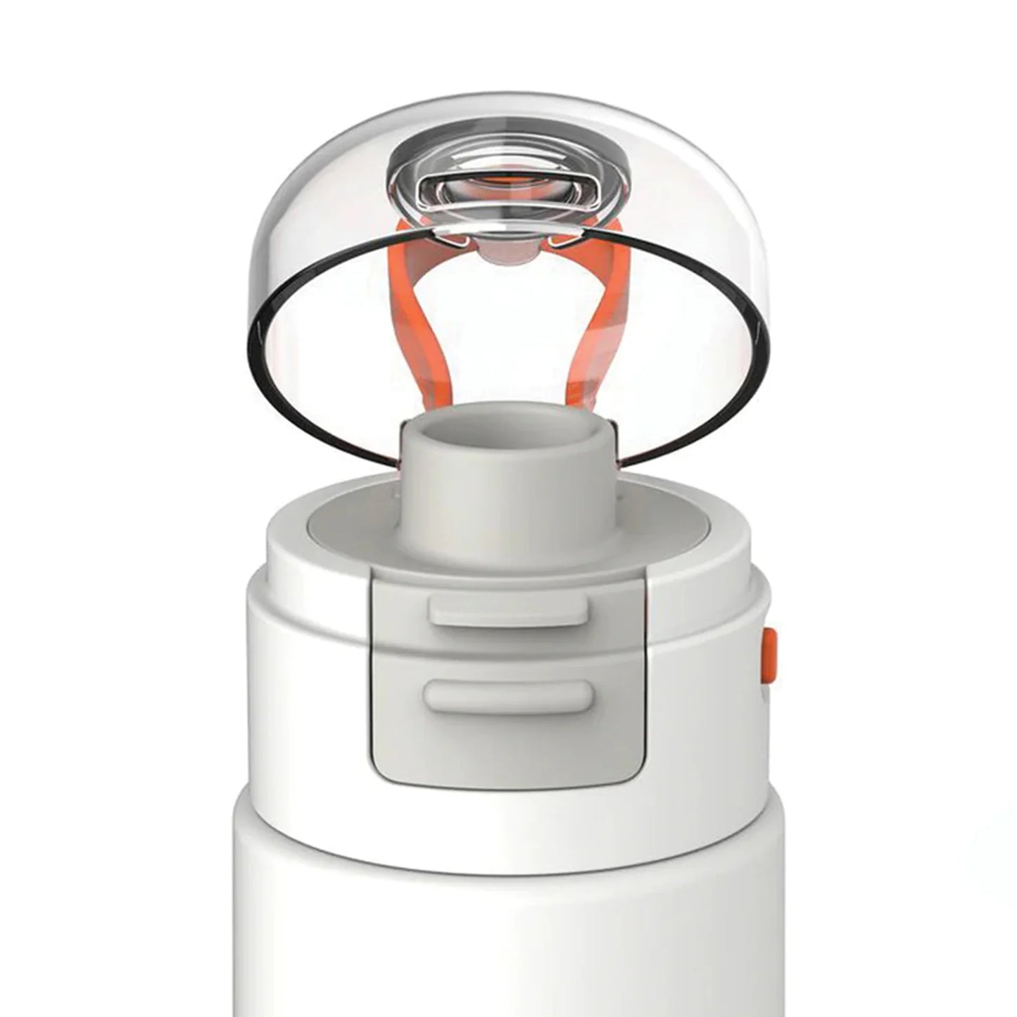 Garrafa Desportiva de Aço Inoxidável Flip Top White - 500ml