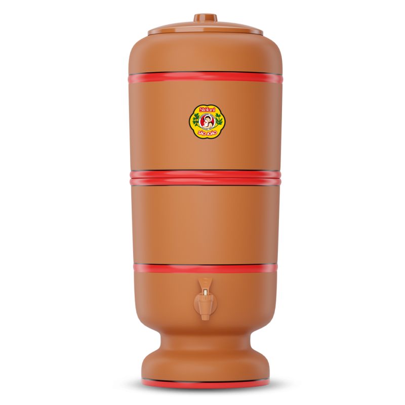 Filtro de Barro São João 6L – Cerâmica Stéfani