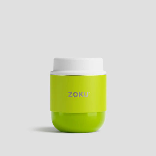 Recipiente para Alimentos Sólidos ZOKU Lime Green - 465ml ou 295ml