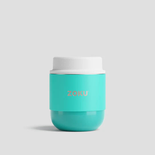Recipiente para Alimentos Sólidos ZOKU Teal - 465ml ou 295ml