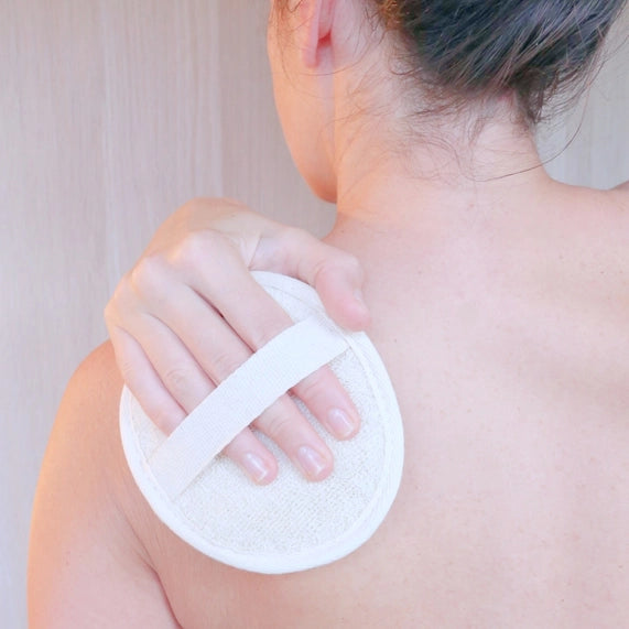 Almofada de esponja Loofah