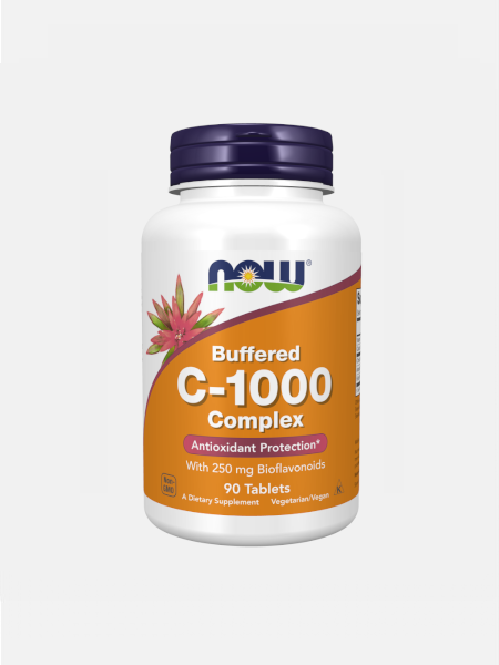 VITAMIN C - CALCIUM ASCORBATE (NÃO ÁCIDA) NOW
