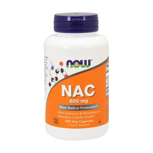NAC 600MG – 100 CÁPSULAS – NOW