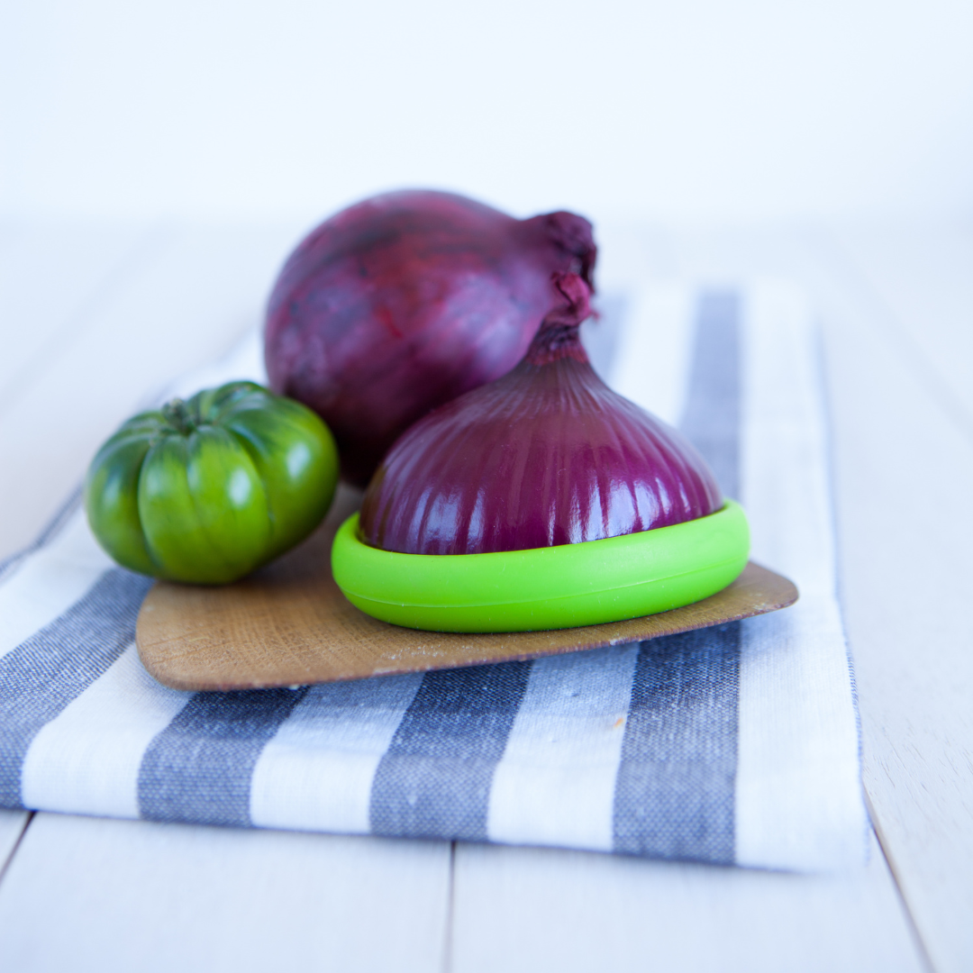 Tampas ajustáveis de silicone - Conjunto de 5 Fresh Greens