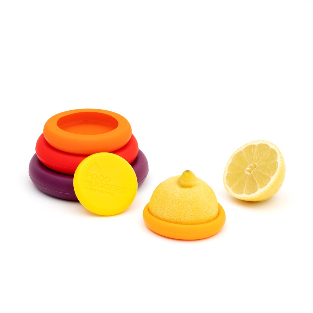 Tampas ajustáveis de silicone - Conjunto de 5 Autumn Harvest
