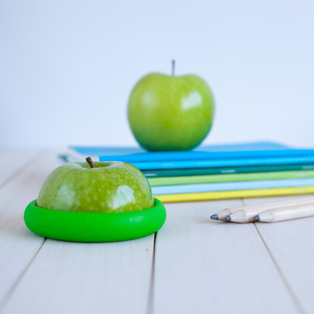 Tampas ajustáveis de silicone - Conjunto de 5 Fresh Greens