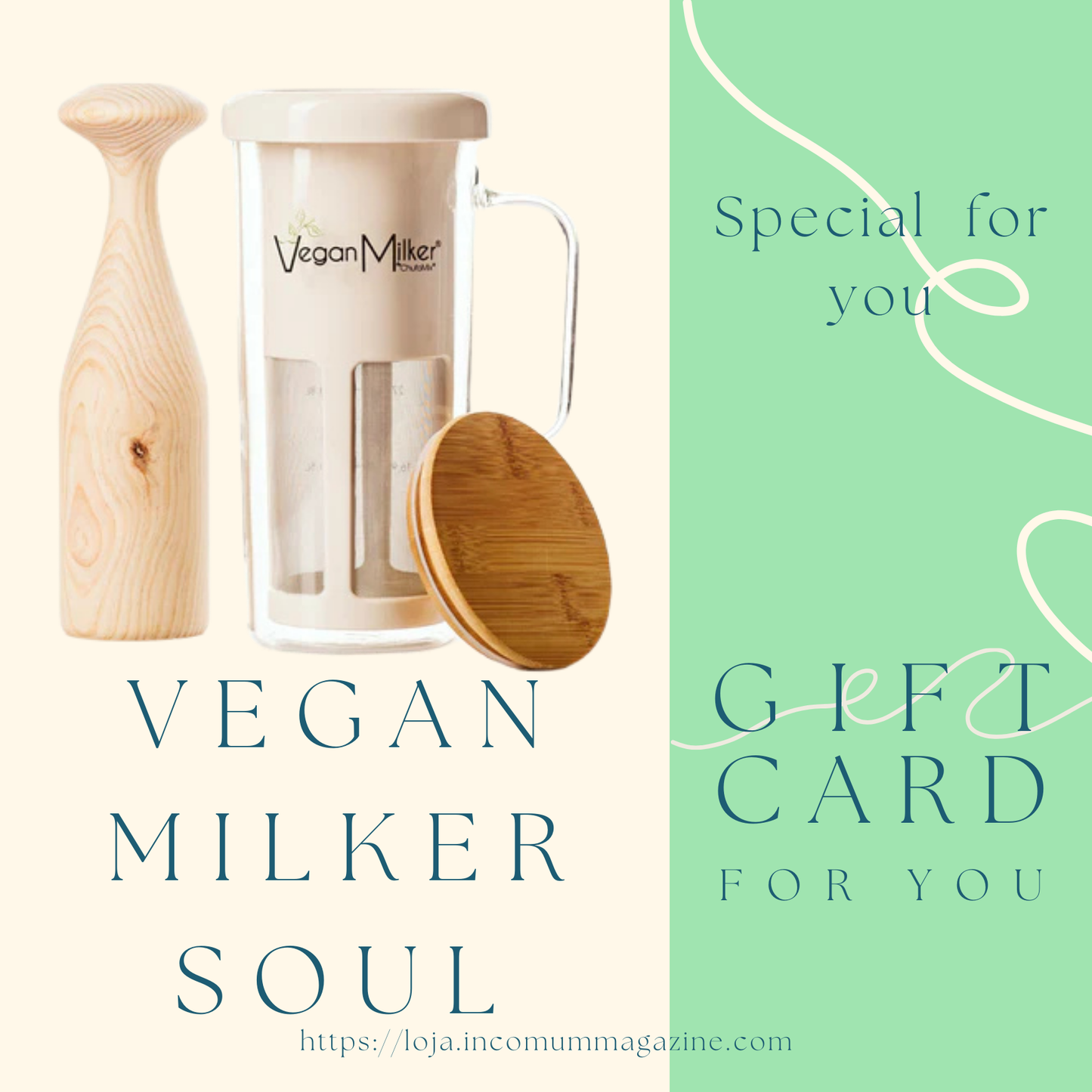 E-Cartão Presente VEGAN MILKER SOUL
