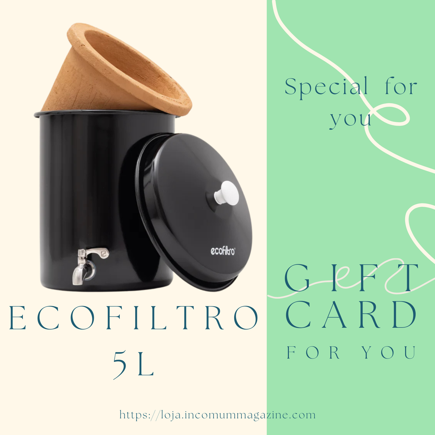 E-Cartão Presente ECOFILTRO 5L