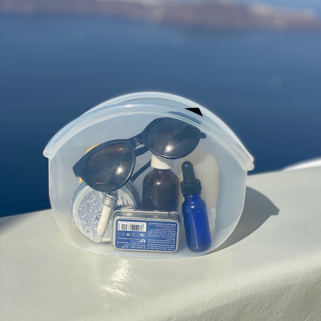 Bolsa para alimentos de silicone - Hugger Bag - Clear