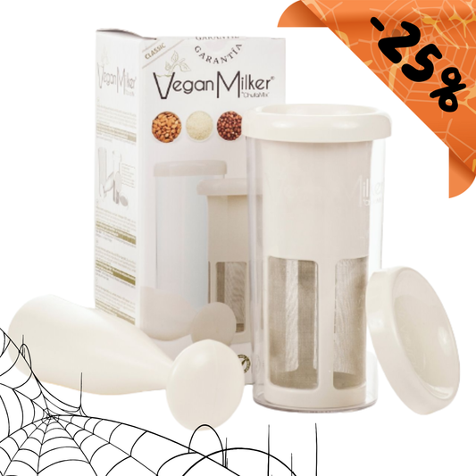 Vegan Milker + Guia Básico Farinhas Sem Glúten + 50 Receitas