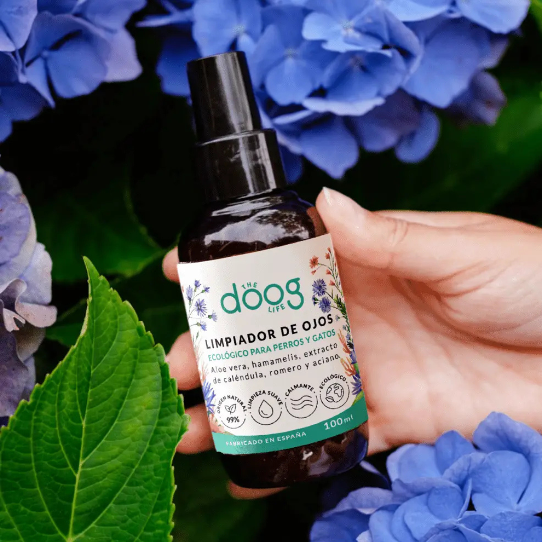 Limpador Natural para Olhos de Cães 🐾👁️