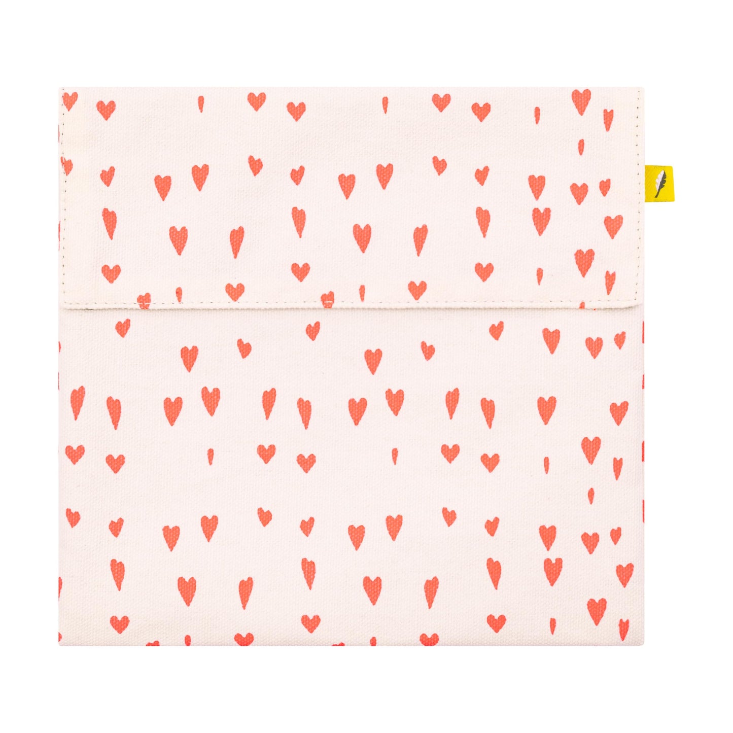 Flip Snack Sack - Tiny Hearts