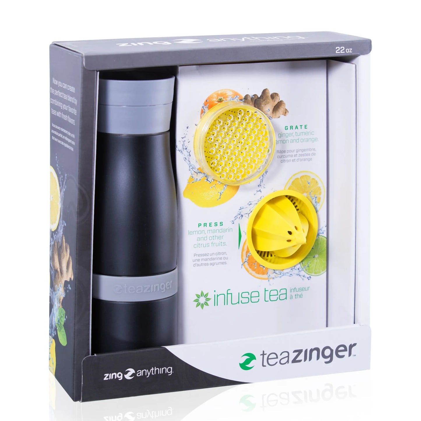Garrafa de Chá Zinger – Sabor Natural, Onde Quiseres 🌿