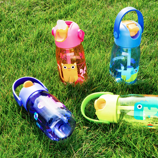 Garrafa Infantil com Palhinha - 400ml