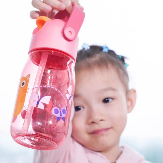 Garrafa Infantil com Palhinha - 400ml