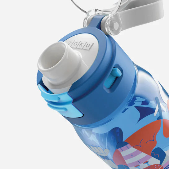 Garrafa Infantil ZOKU flip 465ml