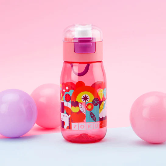 Garrafa Infantil ZOKU flip 465ml