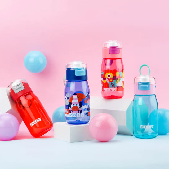 Garrafa Infantil ZOKU flip 465ml