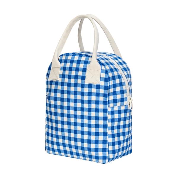 Lancheira FLUF - Gingham Blue