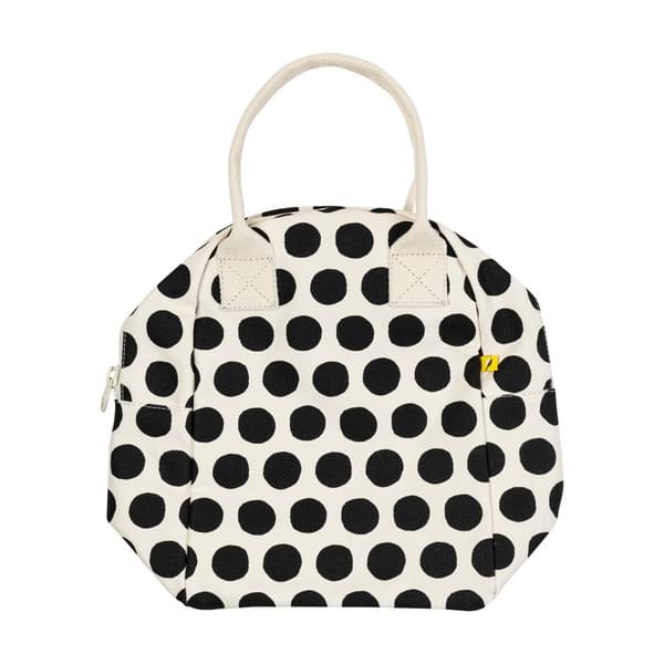 Lancheira FLUF - Dot Black+White