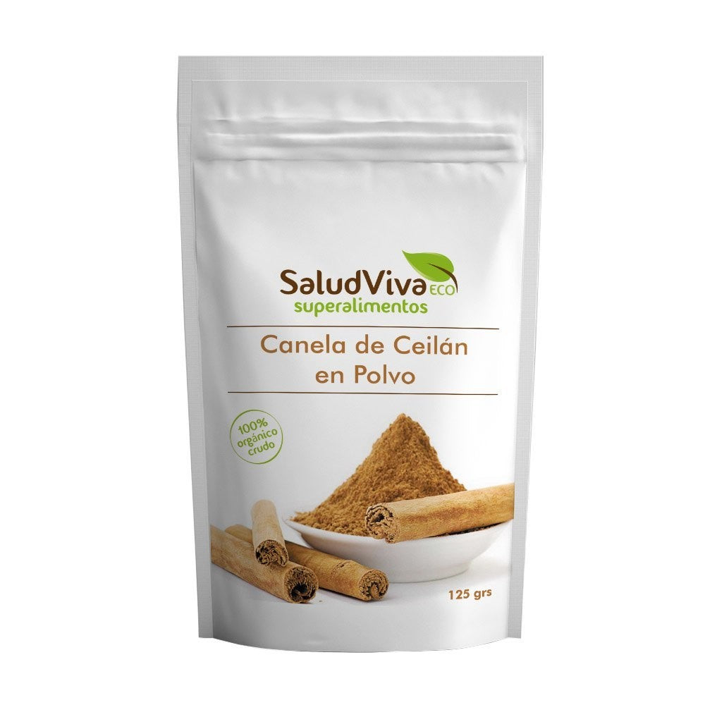 Canela em pó do Ceilão 125g Eco