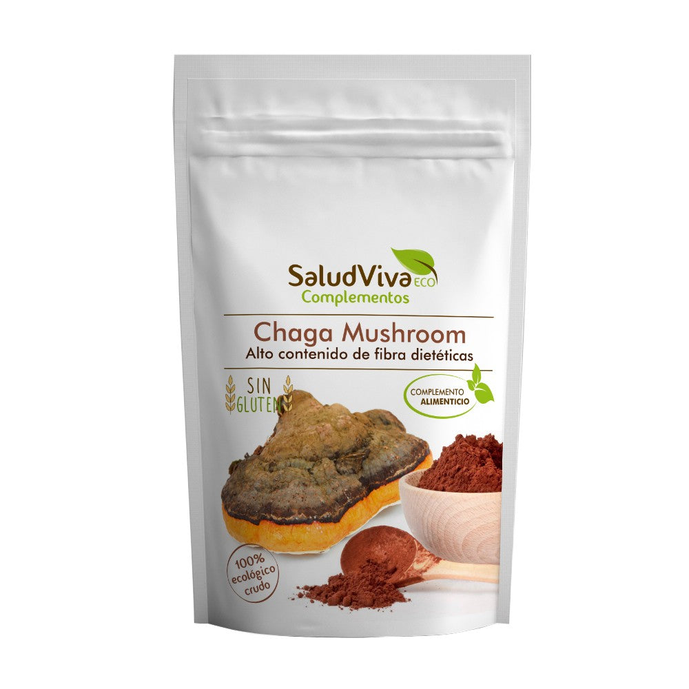 Cogumelo Chaga 100 gr - Suplemento Alimentar