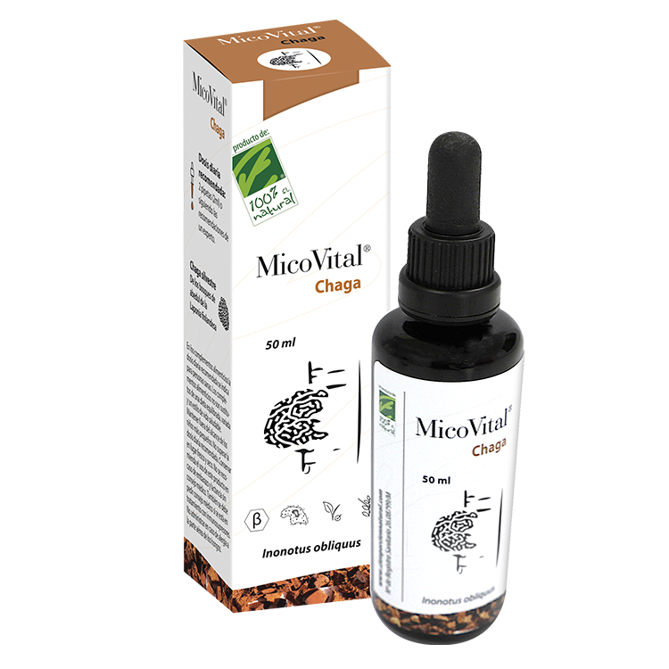 MicoVital® Chaga – Extrato Líquido 50 ml