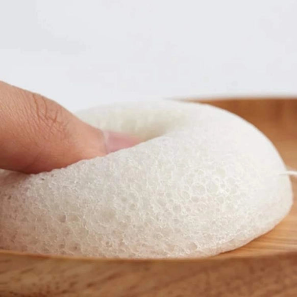 Esponja konjac 100% biodegradável