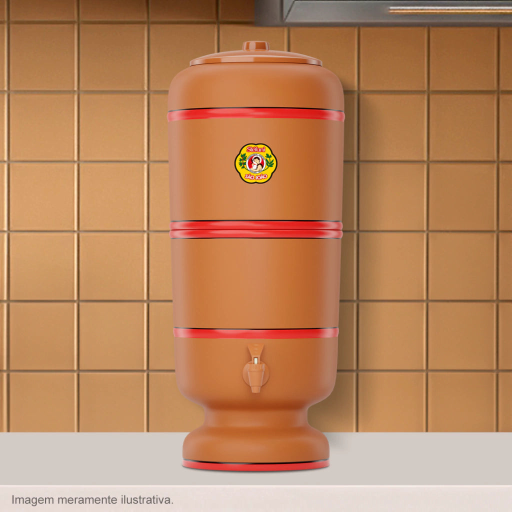 Filtro de Barro São João 6L – Cerâmica Stéfani