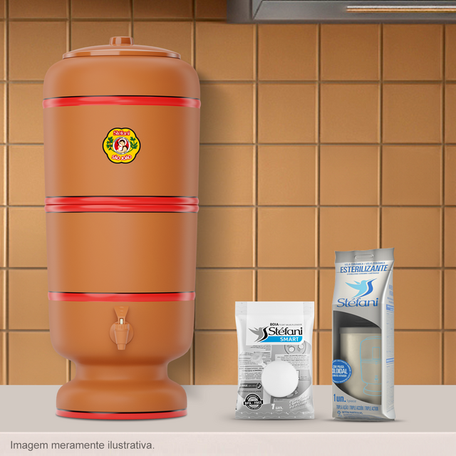 Filtro de Barro São João 8L – Cerâmica Stéfani