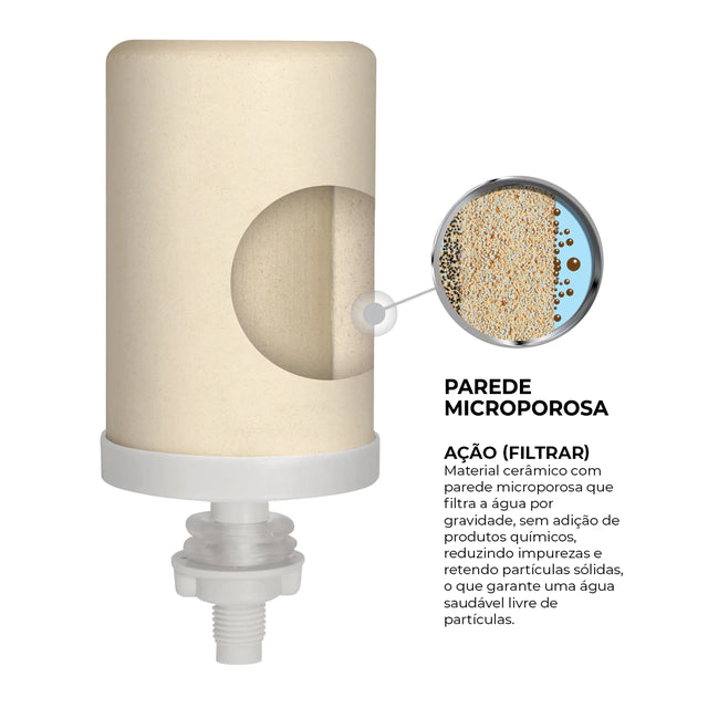 Filtro de Barro São João 6L – Cerâmica Stéfani