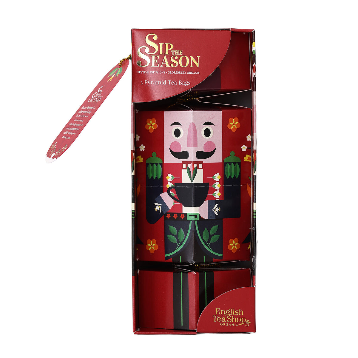 Quebra-Nozes Vermelho – Paz | English Tea Shop 3 Pirâmides