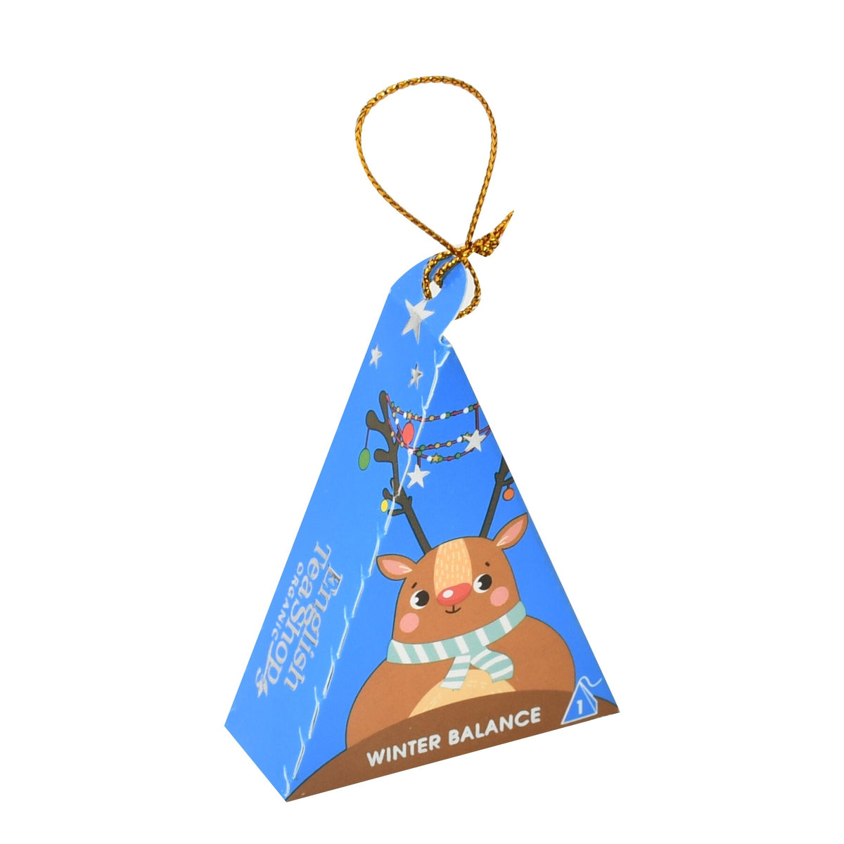 Coleção Árvores de Natal – English Tea Shop | 6 Pirâmides de Chá Biológico