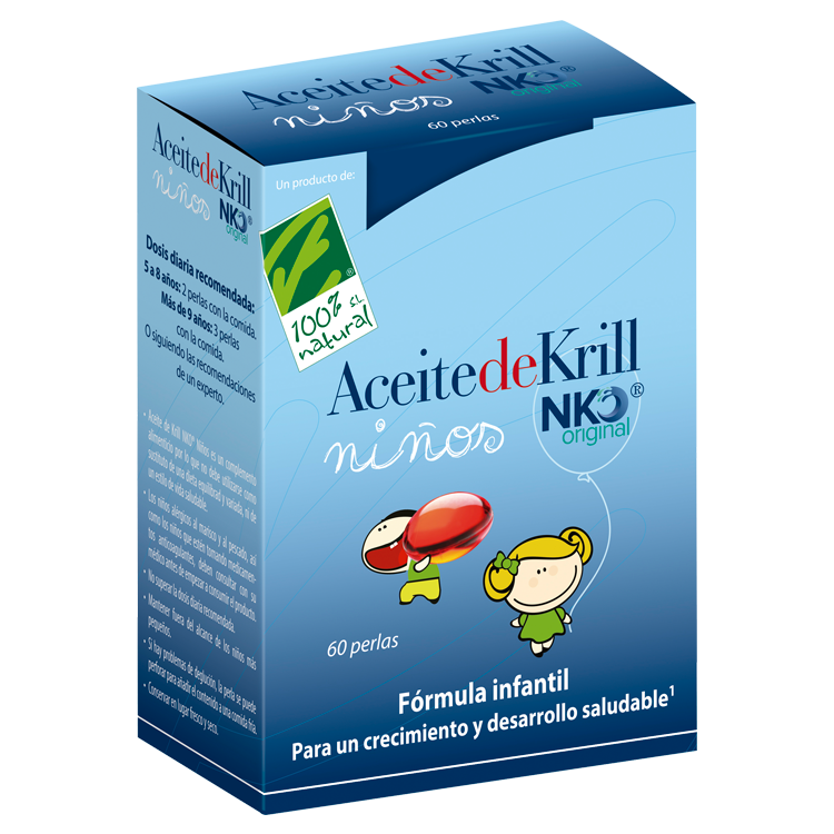 🧒 Óleo de Krill NKO® para Crianças – 60 cápsulas