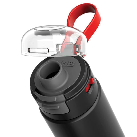 Garrafa Desportiva de Aço Inoxidável Flip Top Grey - 500ml