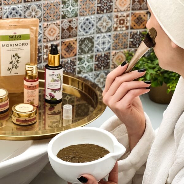 Máscara Facial de Ervas Morimoro 100 g – Sattva