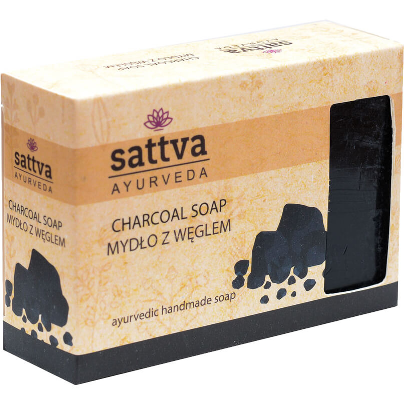 Sabonete Corporal de Carvão Vegetal – Sattva 125 g