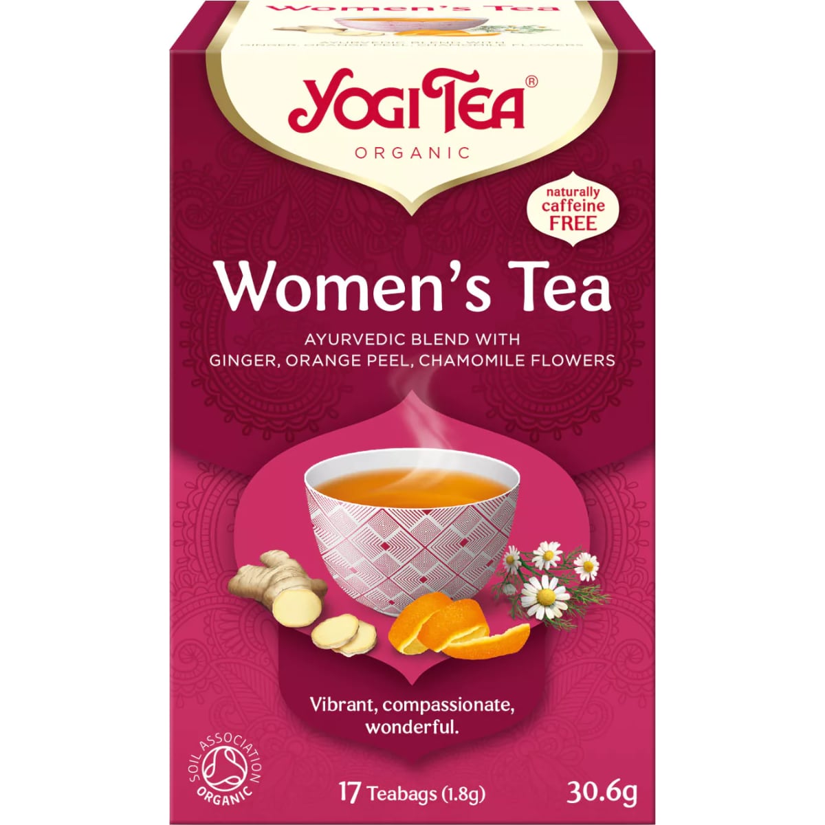 Infusão Biológica Women's Tea – 17 saquetas – Yogi Tea