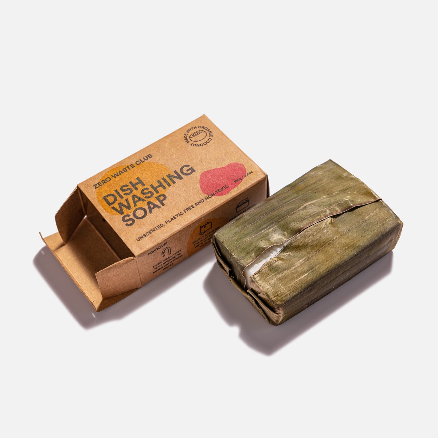 Sabonete para lavar louça - 100% sem plástico e vegano