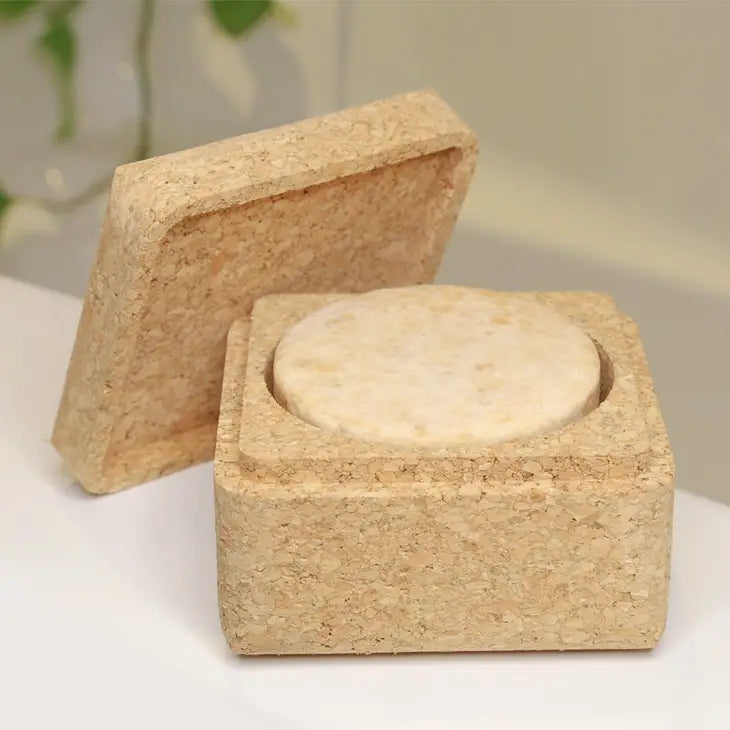 Estojo de viagem Shampoo Bar Cortiça