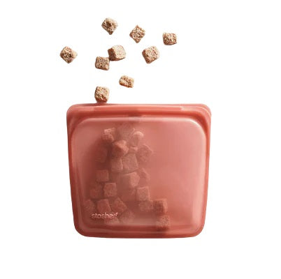 Pack Lancheira FLUF + Garrafa Termica Zoku + Bolsa para alimentos de silicone - Stasher