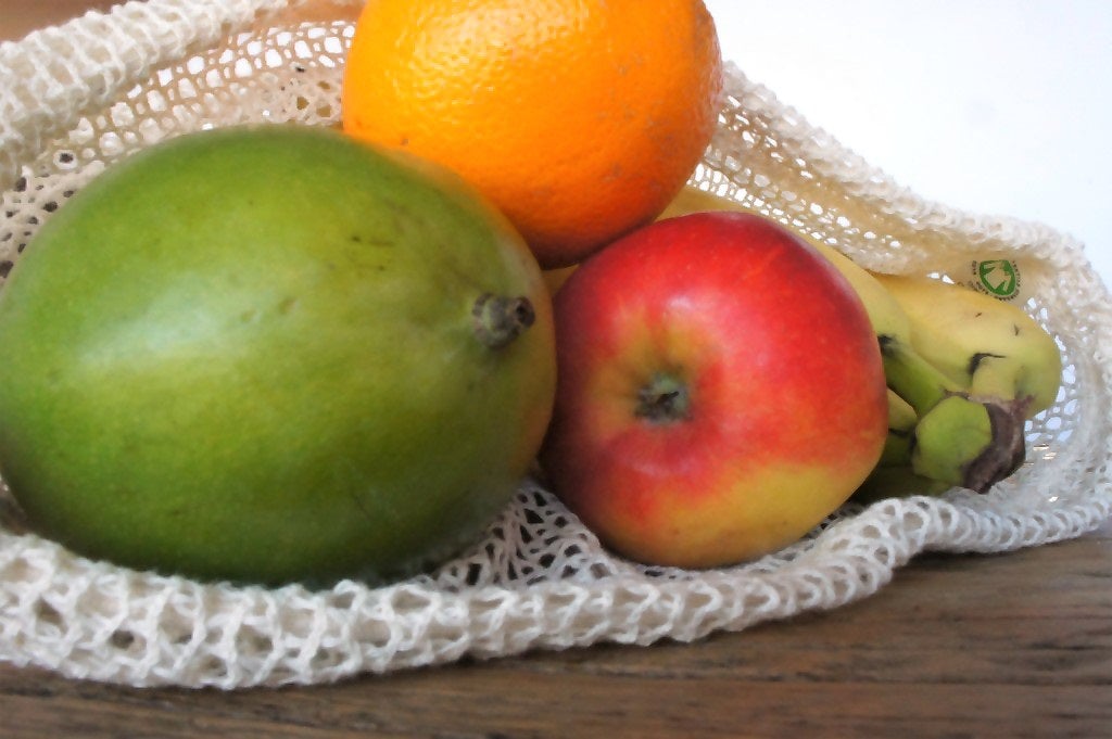 Saco de Algodão Orgânico para frutos - S
