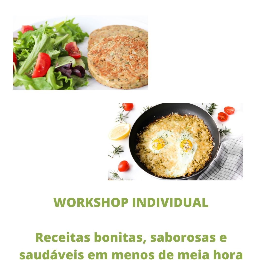 Workshop Individual - Receitas Em Menos de Meia Hora