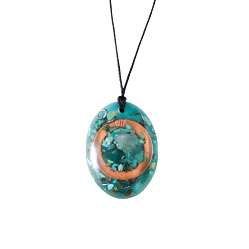 Orgonite - Pendentes / medalhas “Força”