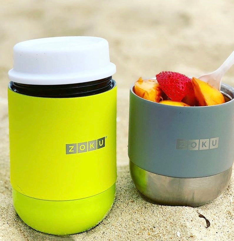 Pack Marmita para Alimentos Sólidos + Conjunto de Talheres de Bolso