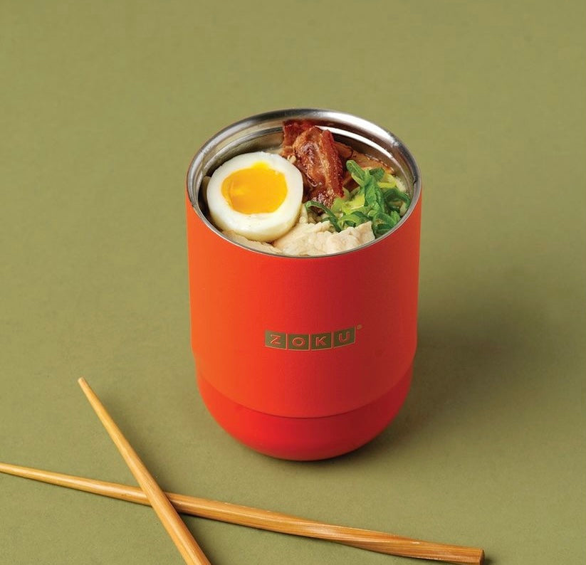 Pack Marmita para Alimentos Sólidos + Conjunto de Talheres de Bolso