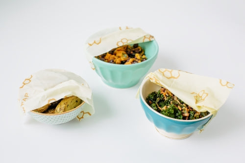 Bee's Wrap - Invólucro de Cera de Abelha - 3 x M