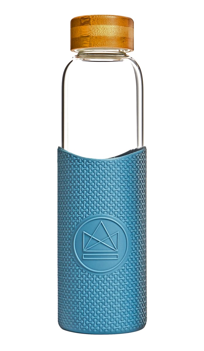 Garrafa de Água de Vidro 550ml - Neon Kactus