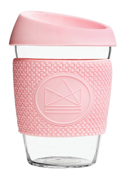 Copo de Café de Vidro 340ml - Neon Kactus